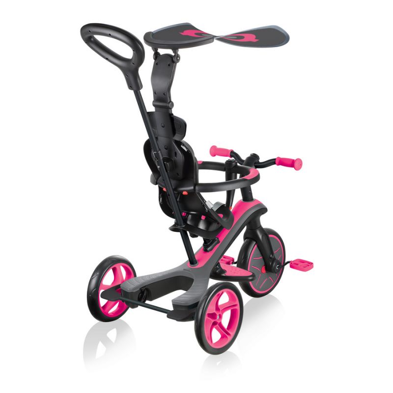 Bikes 4in1 Globber Explorer Trike Fuchsia 632-110-2 HS-TNK-000013809 Accessories/Bicycle/Rowery Your Sports Performance