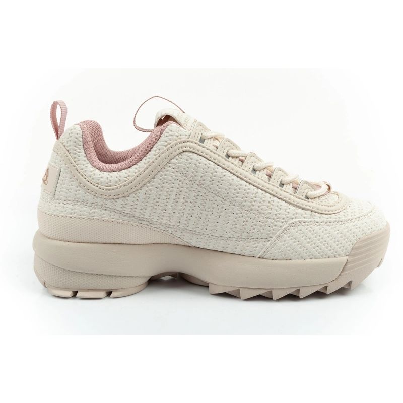 Fila Disruptor women's shoes sports sneakers fashionable beige comfortable Fila