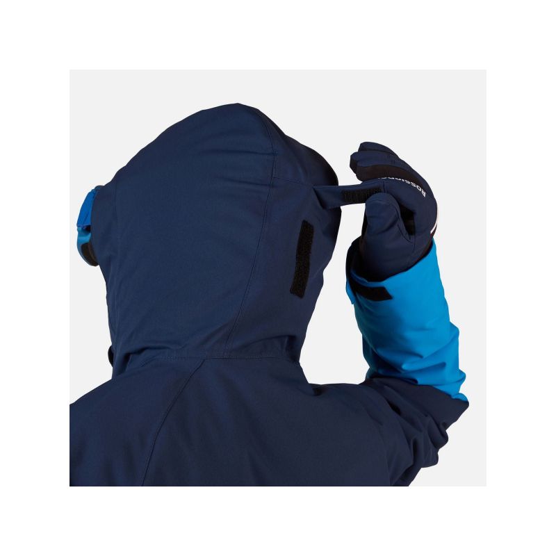 ROSSIGNOL Jr Wispile Jkt Blue Children's Ski Jacket