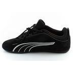 Puma women's sports shoes Catch Soleil SD black natural leather fashionable