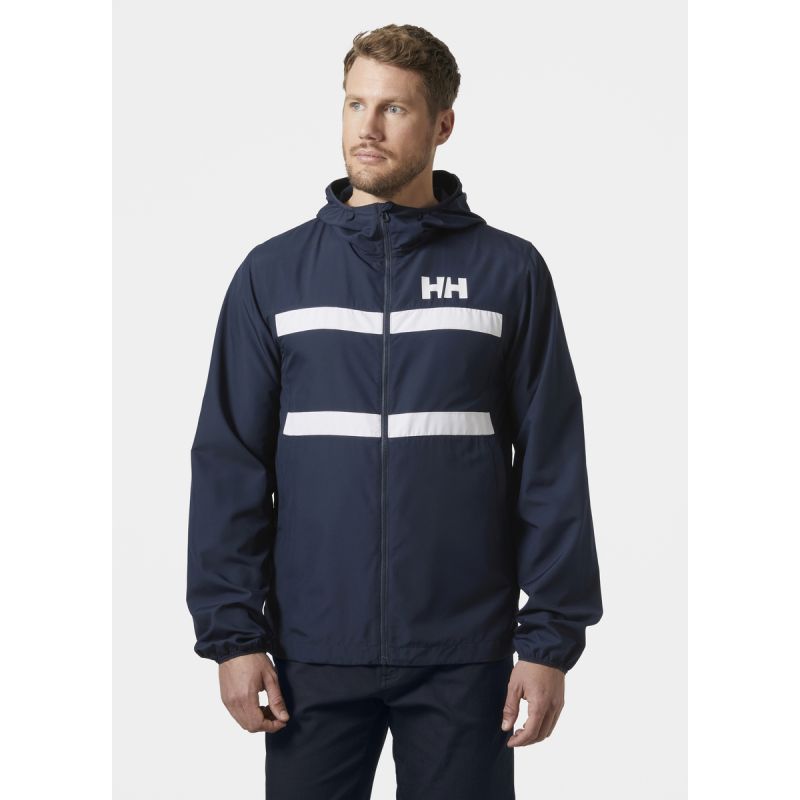 Helly Hansen Salt Striped Windbreaker JKT M Jacket 34453 597 Clothing/Outdoor/Helly Hansen Your Sports Performance