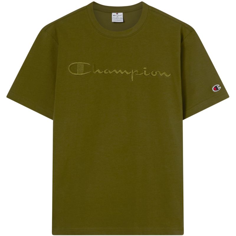 Men's Champion SS Tee Olive 220273 GS585 In preparation Your Sports Performance