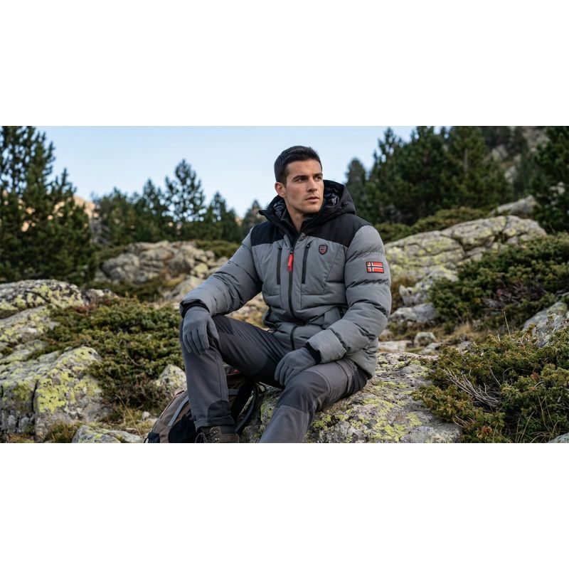 Men’s parka Geographical Norway CACHOT GREY DB MEN 068 (WA1698H/GN-GREY)