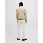Jack&Jones men's jacket JPRBLUBRAD BOMBER JACKET SN 12273393 WHITE PEPPER Jack&Jones