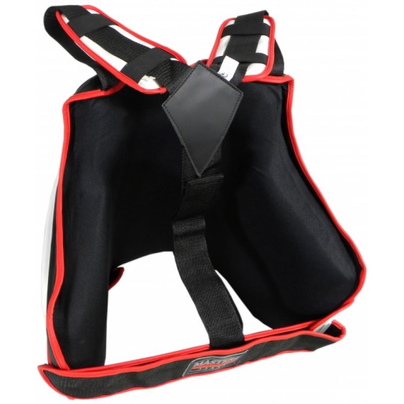 (W) Abdominal and thigh protector OBU-4 white and black In preparation Your Sports Performance