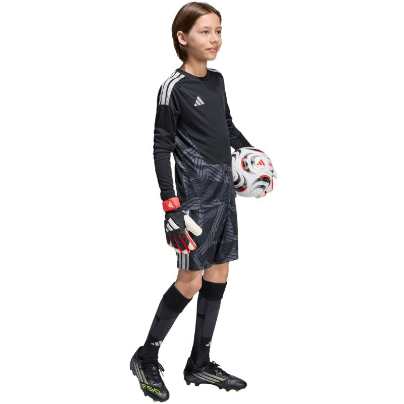 adidas Tiro 26 Competition Goalkeeper Kids' Shorts Black and Gray KC5468