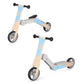 Balance bike and children&#39;s scooter 2in1 Spokey WOO-RIDE MULTI 940906 blue Accessories/Bicycle/Rowery Your Sports Performance
