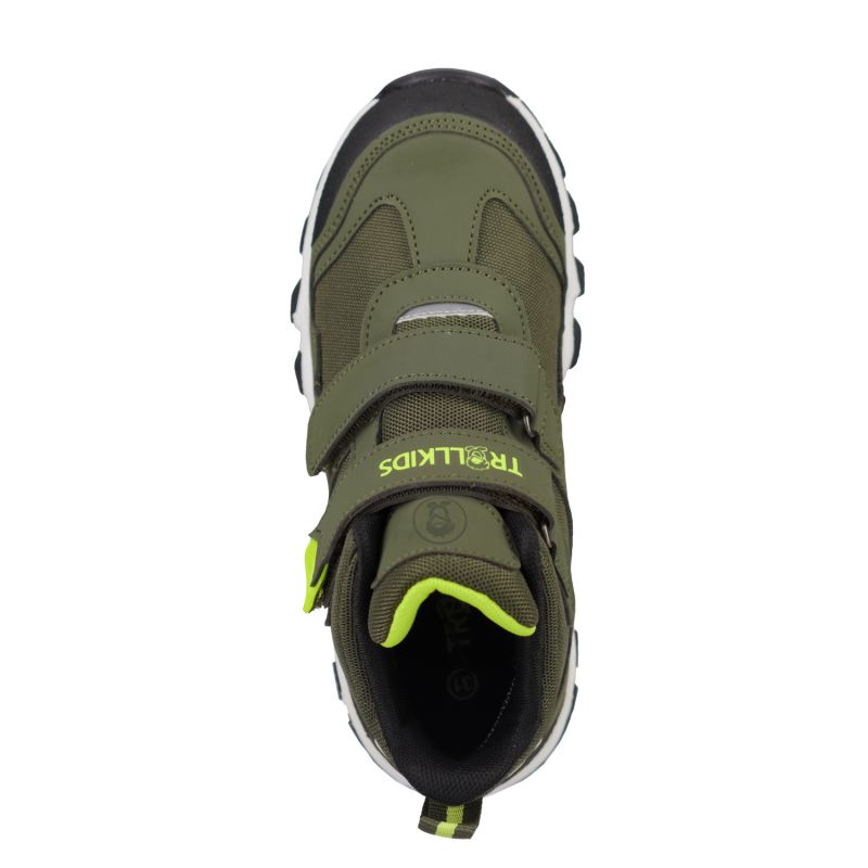 Trollkids Kids Kjerag Hiker children's outdoor shoes waterproof green (577-347) In preparation Your Sports Performance