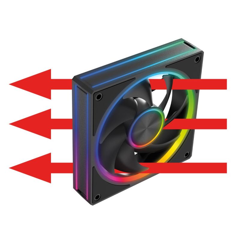 MODECOM VOLCANO LOOP 120 ARGB FAN BLACK Chłodzenie/Chłodzenie - wentylatory Your Sports Performance