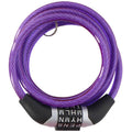 Dunlop spiral bicycle lock, combination 0.6x120 cm 1042688 Accessories/Bicycle/Akcesoria rowerowe Your Sports Performance