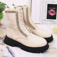 Leather ankle boots with a chain insulated Artiker W HBH40 Footwear/Outdoor/Artiker Your Sports Performance