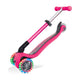 3-wheel scooter Globber Foldable Lights Fuchsia Jr 437-110 Accessories/Skating/Hulajnogi Your Sports Performance