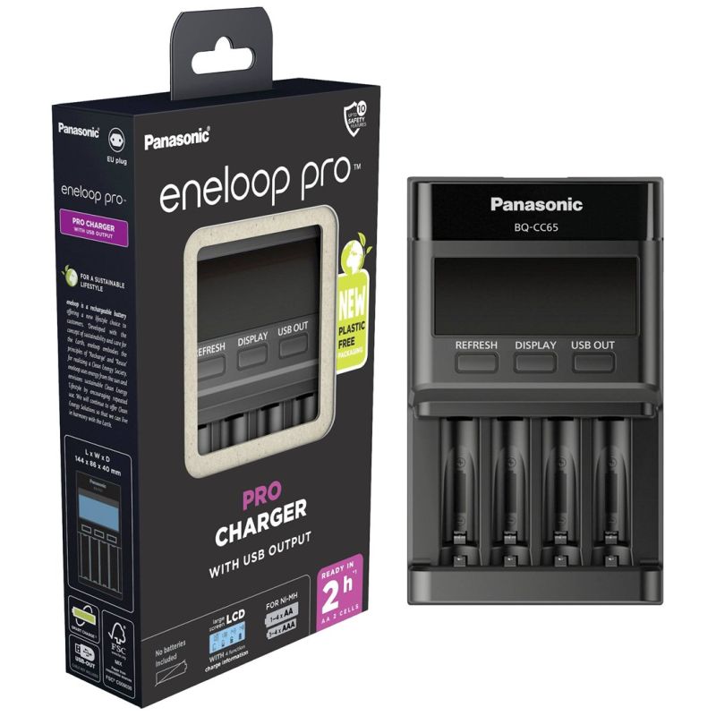 PANASONIC PRO CHARGER Baterie, akumulatorki i ładowarki/Ładowarki akumulatorowe (bez akumulatorków) Your Sports Performance