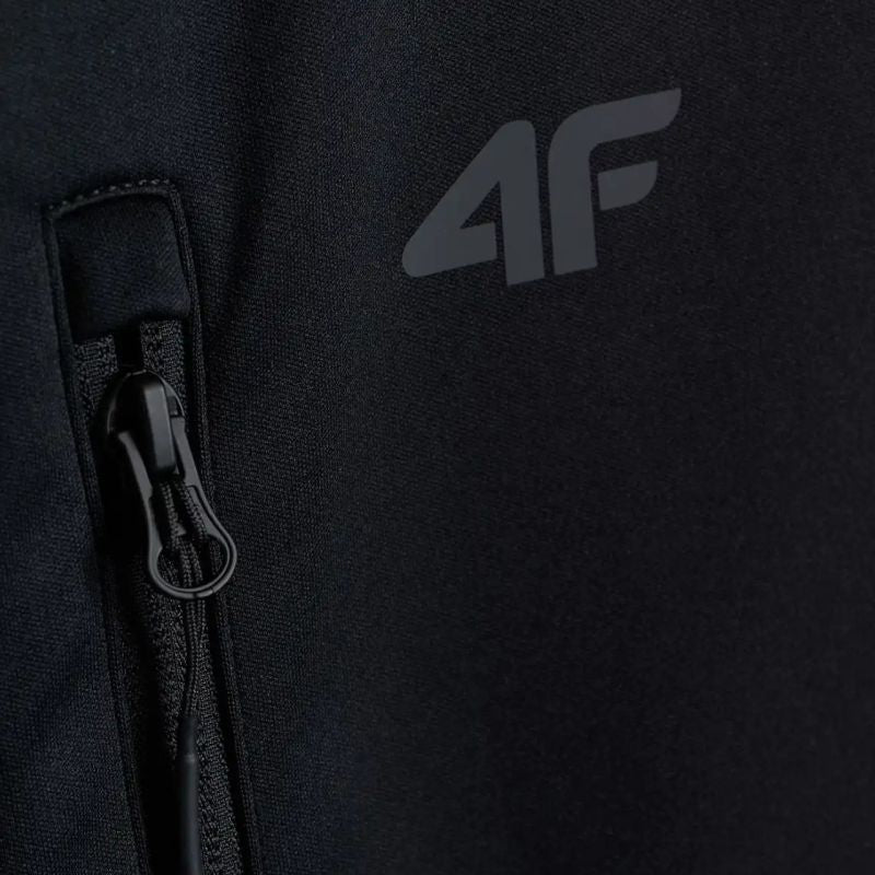 Men’s Softshell Jacket 4F M646 Deep Black 4FWAW26TSOFM646 20S