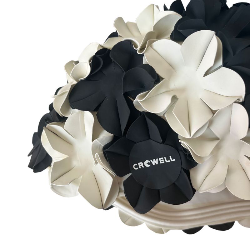 Swimming cap Crowell Ucho Bora black col.2 Accessories/Swimming accessories Your Sports Performance