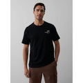 Men's regular printed T-shirt 4F 4FKAW26TTSHM4477-20S