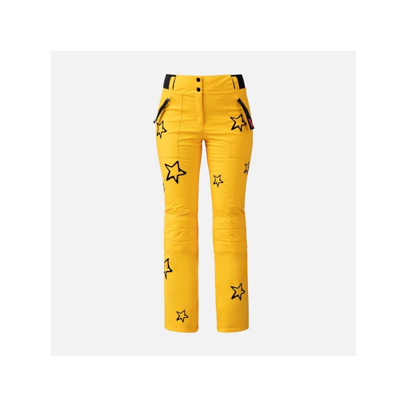 Rossignol W Stellar Pt Pants Yellow Import z PMSport Your Sports Performance
