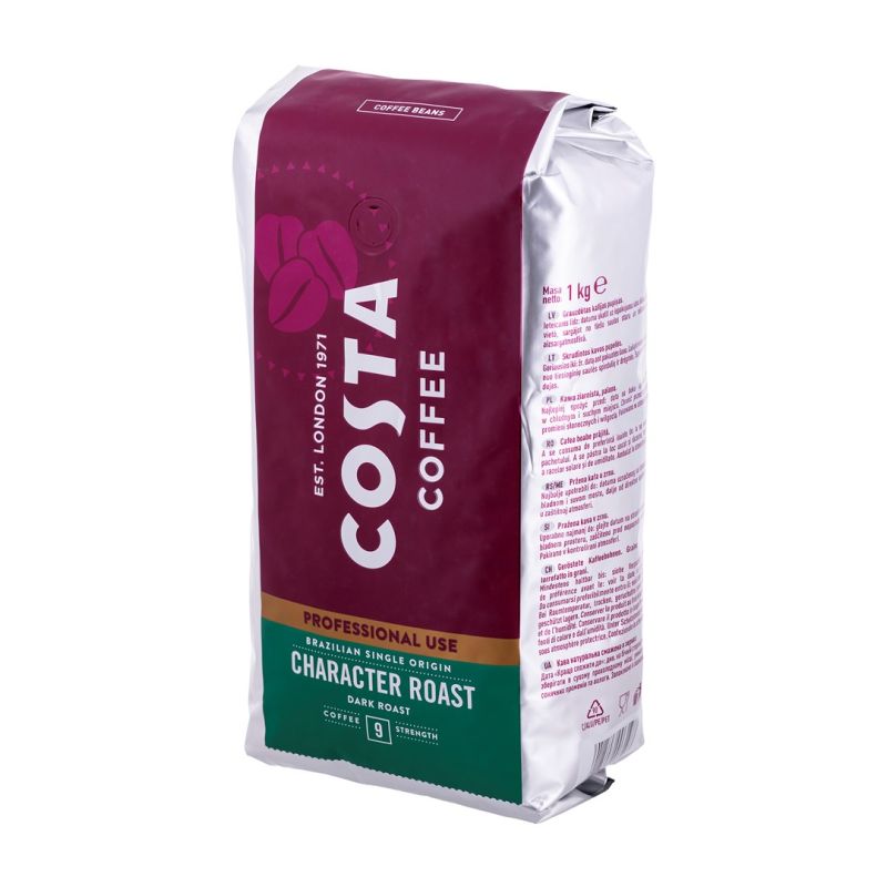 COSTA PROFESSIONAL 1KG BRAZILIAN SINGLE ORIGIN COFFEE BEANS Kawa i herbata/Kawa ziarnista Your Sports Performance