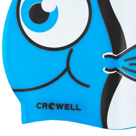 Crowell Nemo-Jr-blue silicone swimming cap Accessories/Swimming accessories Your Sports Performance