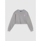 Girls' sweatshirt without a hood, 4F 4FJWSS25TSWSF1504-25S *Kategoria tymczasowa Your Sports Performance