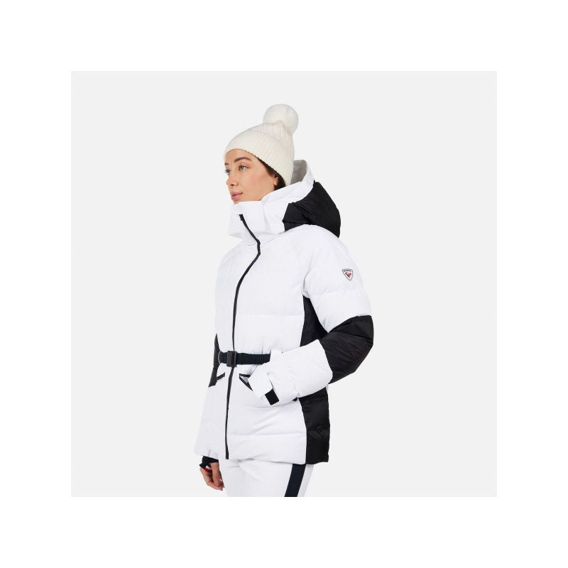 Women’s ROSSIGNOL W CIASTEL DOWN MIX JKT ski jacket, white