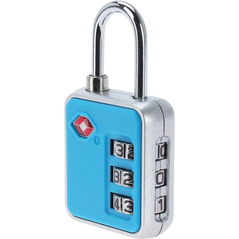 COMBINATION PADLOCK FOR SUITCASE BAG PROWORLD BLUE Accessories Your Sports Performance