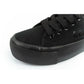 Lee Cooper women's sports shoes fabric platform sneakers black In preparation Your Sports Performance