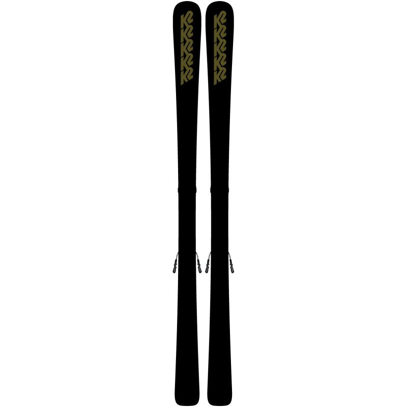 Men’s K2 BLUR 74 Skis – MXC 12 TCx Light Quikclik Black – Anthracite SET