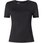 Champion Women's Crewneck T-Shirt Black 118511 KK001