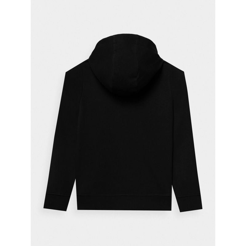 Girls' sweatshirt with a hood, 4F Junior Clothing Your Sports Performance