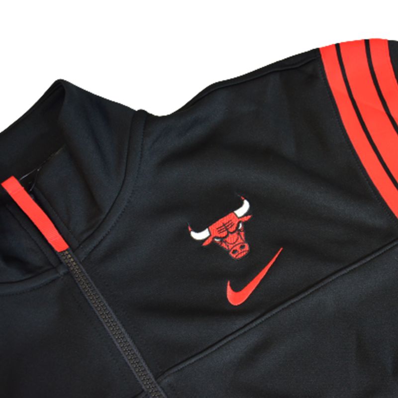 Nike Chicago Bulls Courtside 75 Tracksuit Jacket Wmns Black/University Red/Black - DB1394-010 Nike
