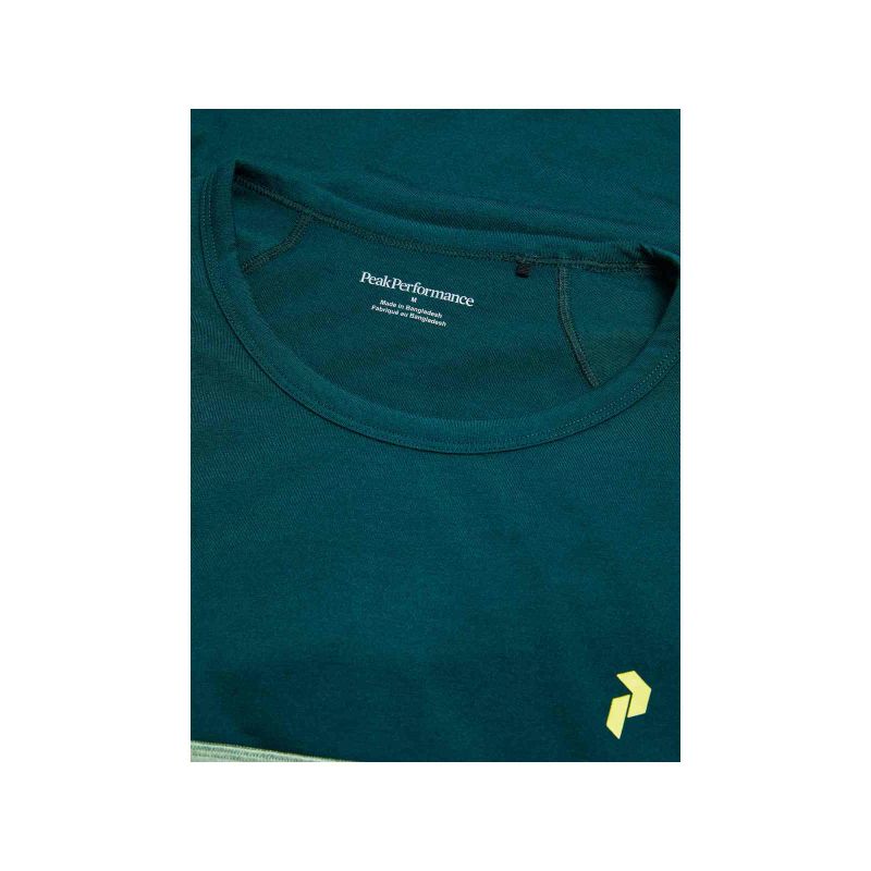 PEAK PERFORMANCE M Trail Wool-Blend Longsleeve T-shirt, green