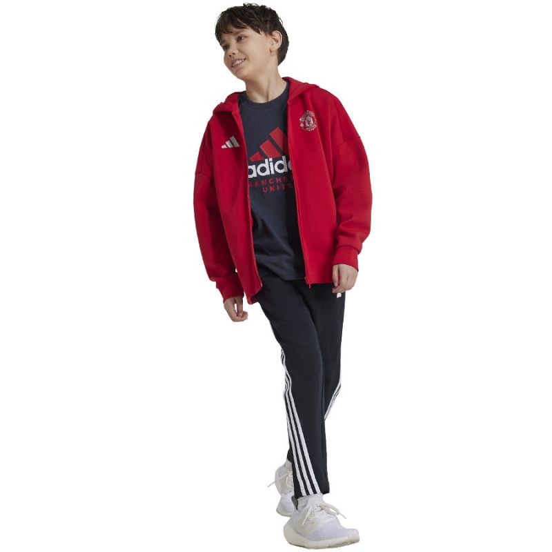 Adidas Manchester United Anthem Jacket Jr IT4188 sweatshirt Clothing/Football Adidas