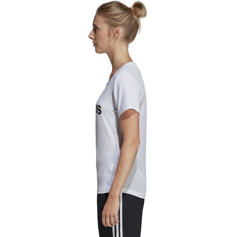 Adidas W D2M Logo Tee W DU2080 Clothing/Training Adidas