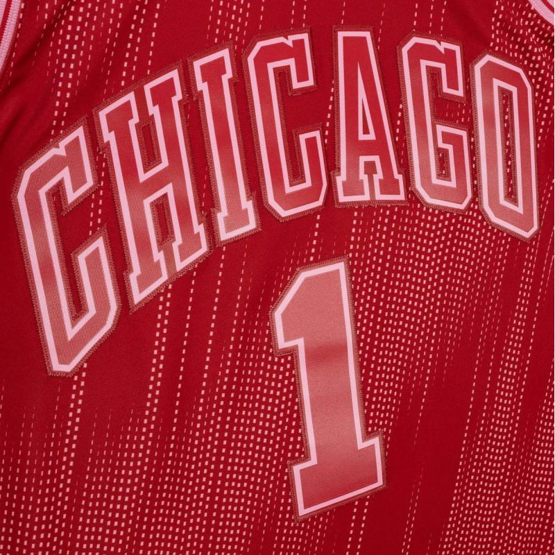 Mitchell & Ness NBA Jersey Swingman Monochrome Chicago Bulls Derrick Rose - TFSM1280-CBU08DRSRED1 Koszulki NBA Your Sports Performance