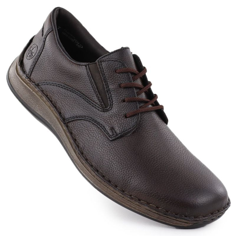 Rieker 05211-25 men's comfortable brown leather shoes To be categorized Your Sports Performance