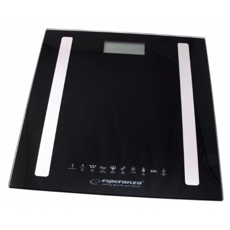 Esperanza EBS016K Bluetooth Scale (Black) AGD - Produkty/Wagi łazienkowe Your Sports Performance