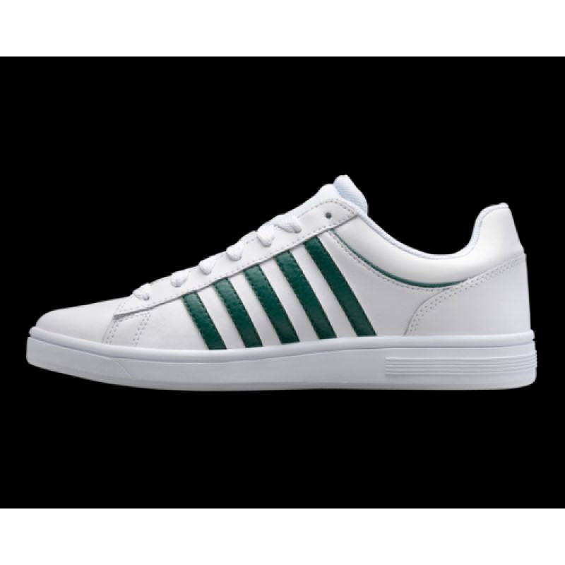 K-Swiss men's sneakers COURT WINSTON WHITE/POSY GREEN-M (06154-942-M) In preparation Your Sports Performance