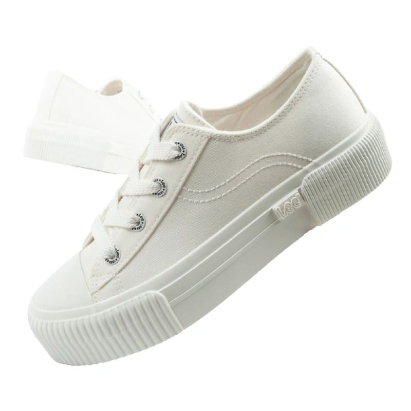 Lee women's sports shoes Isla sneakers white platform comfortable Lee