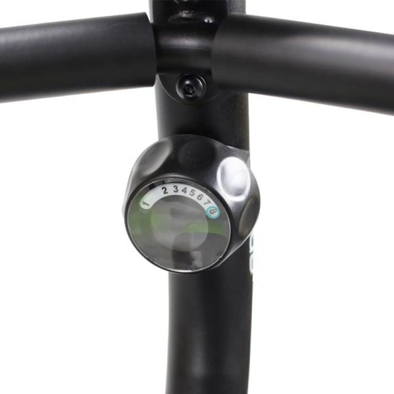 Horizontal magnetic bike plus HMS R9259 black and green Accessories/Training equipment/Rowery, orbitreki Your Sports Performance