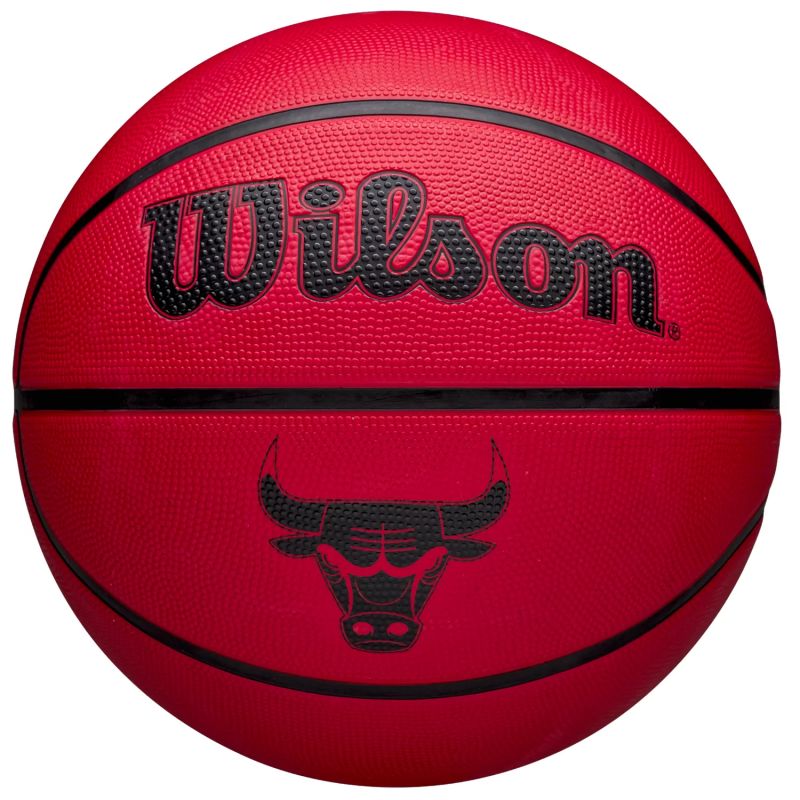 Wilson NBA Team Tribute Solid Chicago Bulls Ball WZ4025405XB Basketball Ball Accessories/Balls/Basketball Your Sports Performance