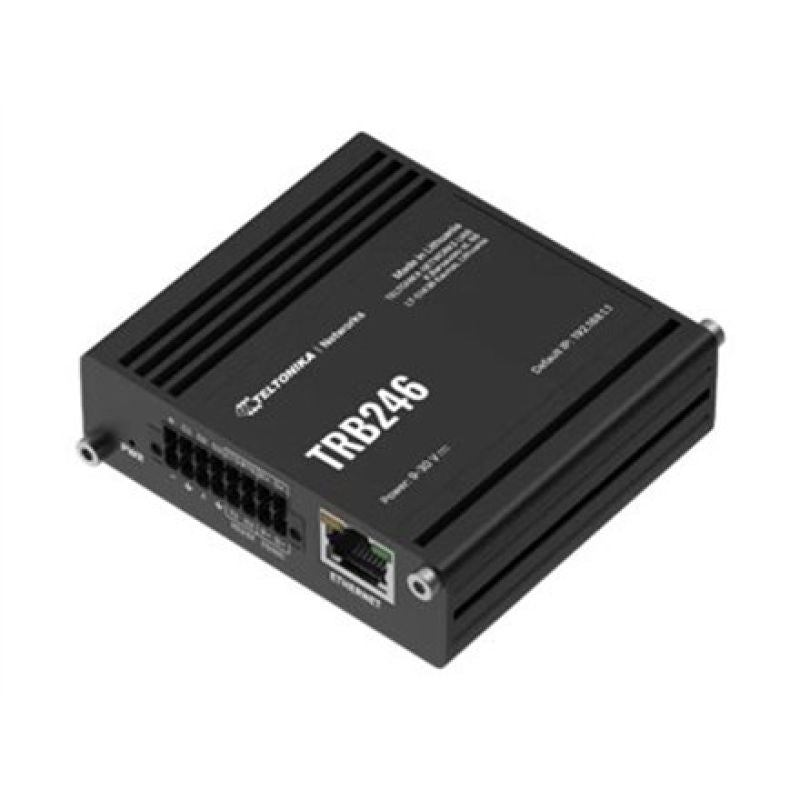 Teltonika Industrial Router, IoT Gateway LTE TRB246 Cat 4, 1x RJ45 100Mb/s, IP30 Komunikacja i łączność/Routery 3G/4G/5G Your Sports Performance