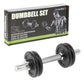 HMS SG01 threaded dumbbell 7 kg
