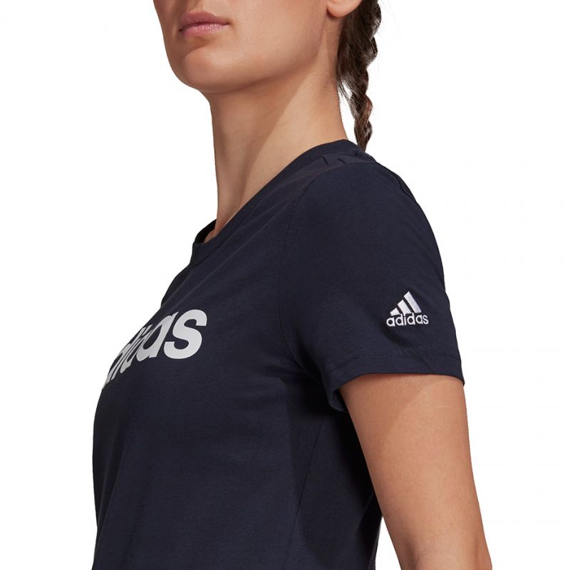Tee adidas Essentials Slim Logo W H07833 Clothing/Training Adidas