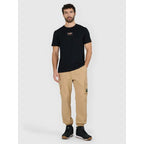 Men's regular printed T-shirt 4F 4FRAW25TTSHM3377-20S 4f