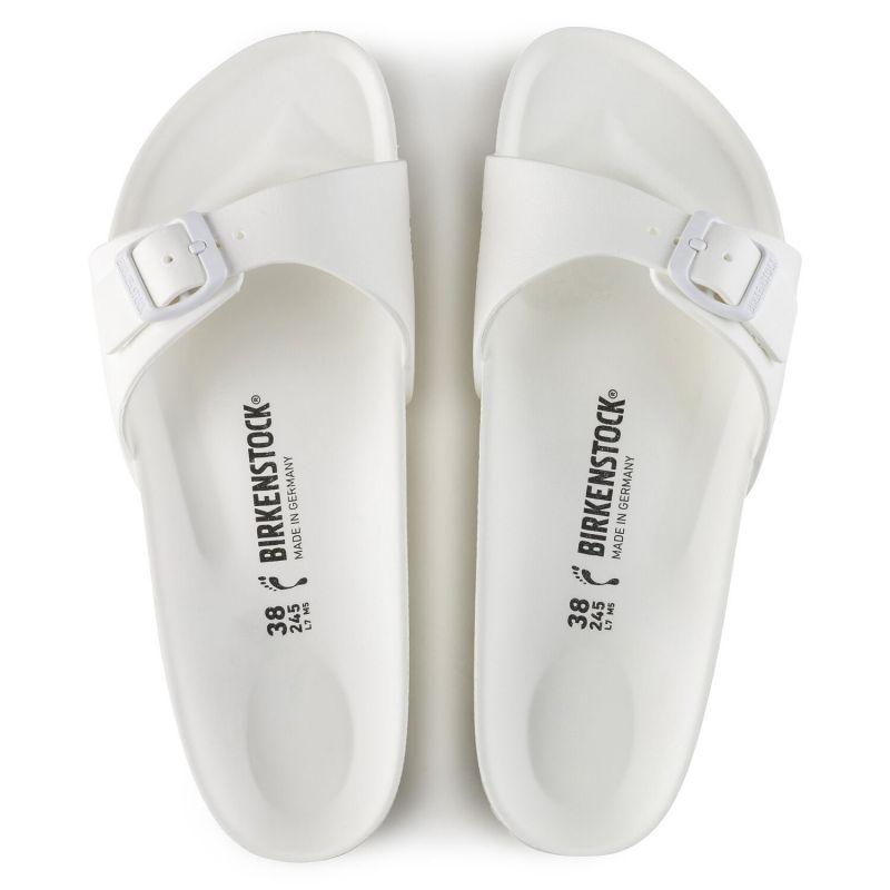Birkenstock Madrid Essentials Eva 128183 białe 36 Footwear/Outdoor Birkenstock