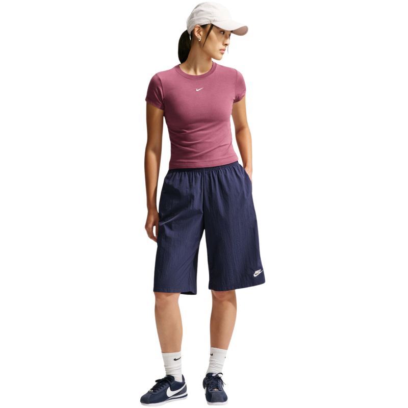 Nike Sportswear Chill Knit Women's T-Shirt Pink FV5508 654