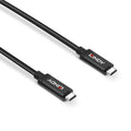 Lindy 43308 USB Cable USB 3.2 Gen 2 (3.1 Gen 2) 5m USB C Black Kable i adaptery/Kable USB Your Sports Performance