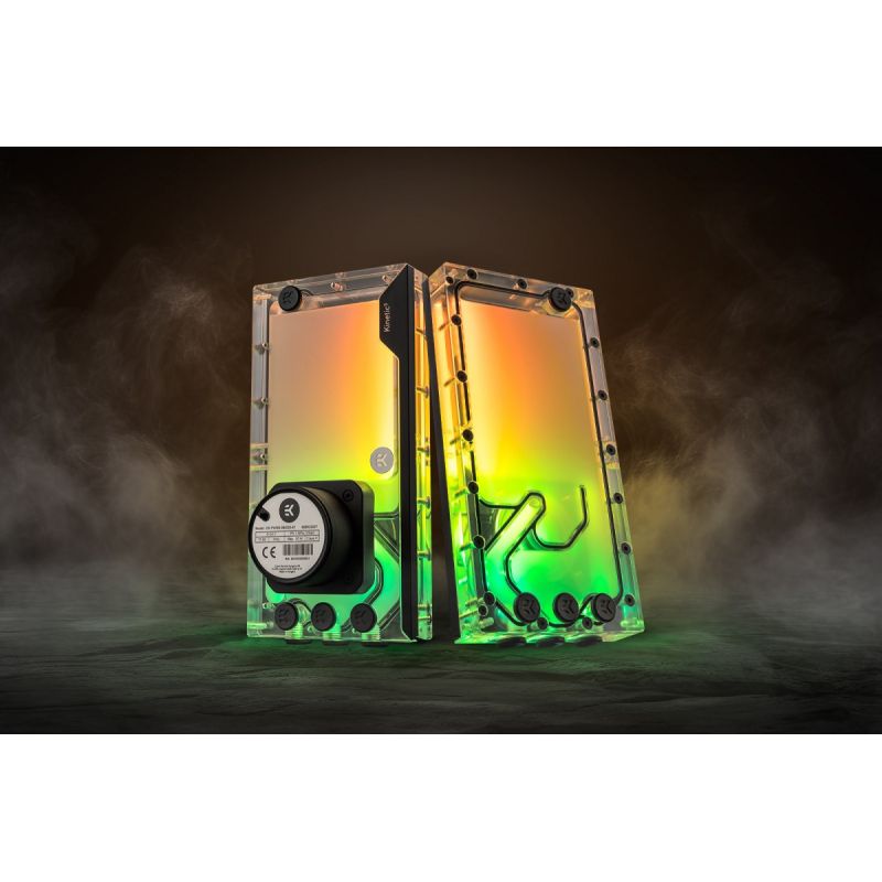 EK-Quantum Kinetic3 FLT D5 PWM Water Blocks Expansion Tank and Pump Combo - 240mm, D-RGB, Acrylic Chłodzenie/Chłodzenie - akcesoria do chłodzenia wodnego Your Sports Performance