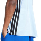 Men's adidas Essentials 3 Stripes T-shirt blue JE6397